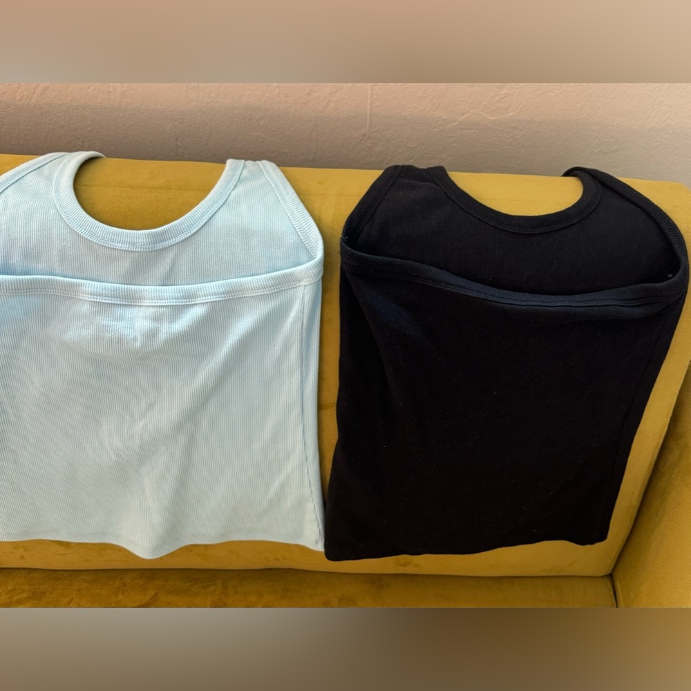 2 Small halter tops from Anthropologie (Pilcro brand). Never worn.